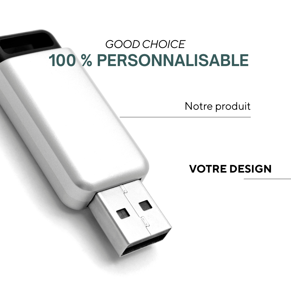Oviedo | Mini clé USB en alliage de zinc 1-64GB