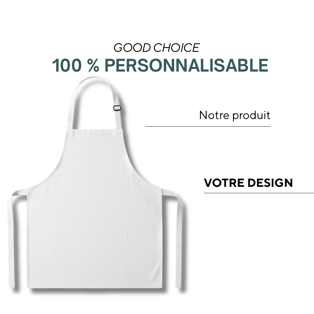 Manaus | Tablier promotionnel réglable en quadri