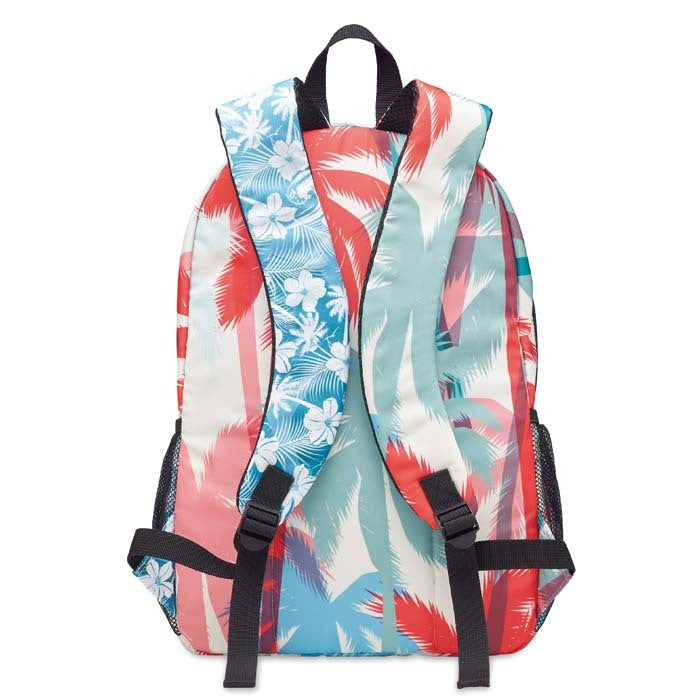 Sète | Sac à dos en polyester imprimé all over