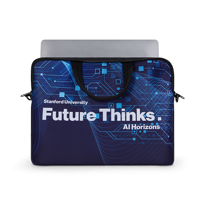 Gap | Pochette pour ordinateur portable en néoprène sublimé avec fermeture éclair et pochette pour trolley.