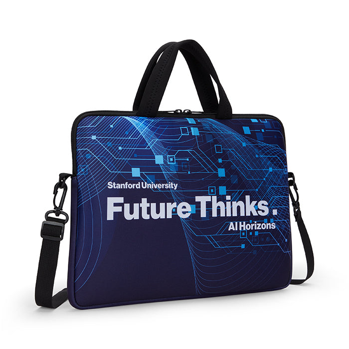 Gap | Pochette pour ordinateur portable en néoprène sublimé avec fermeture éclair et pochette pour trolley.