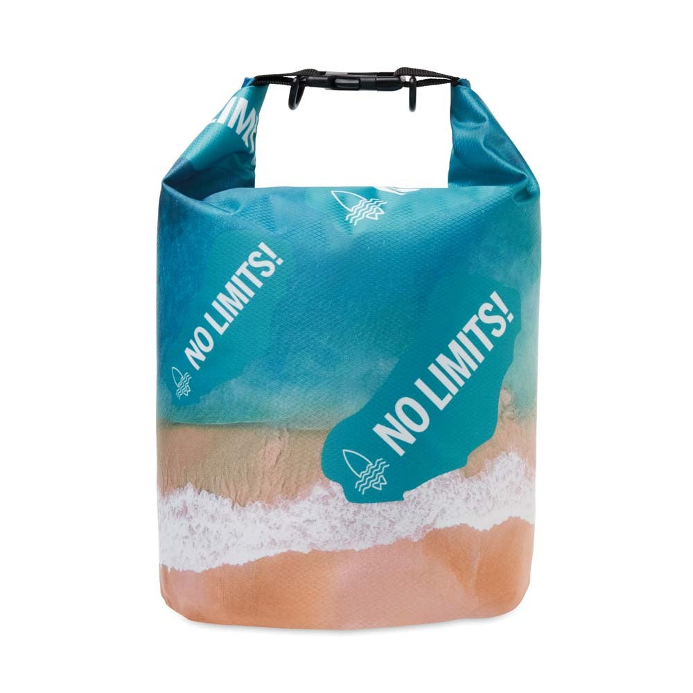 Alpe d'Huez | Sac étanche de 5 L en tissu ripstop RPET, design à 360°.