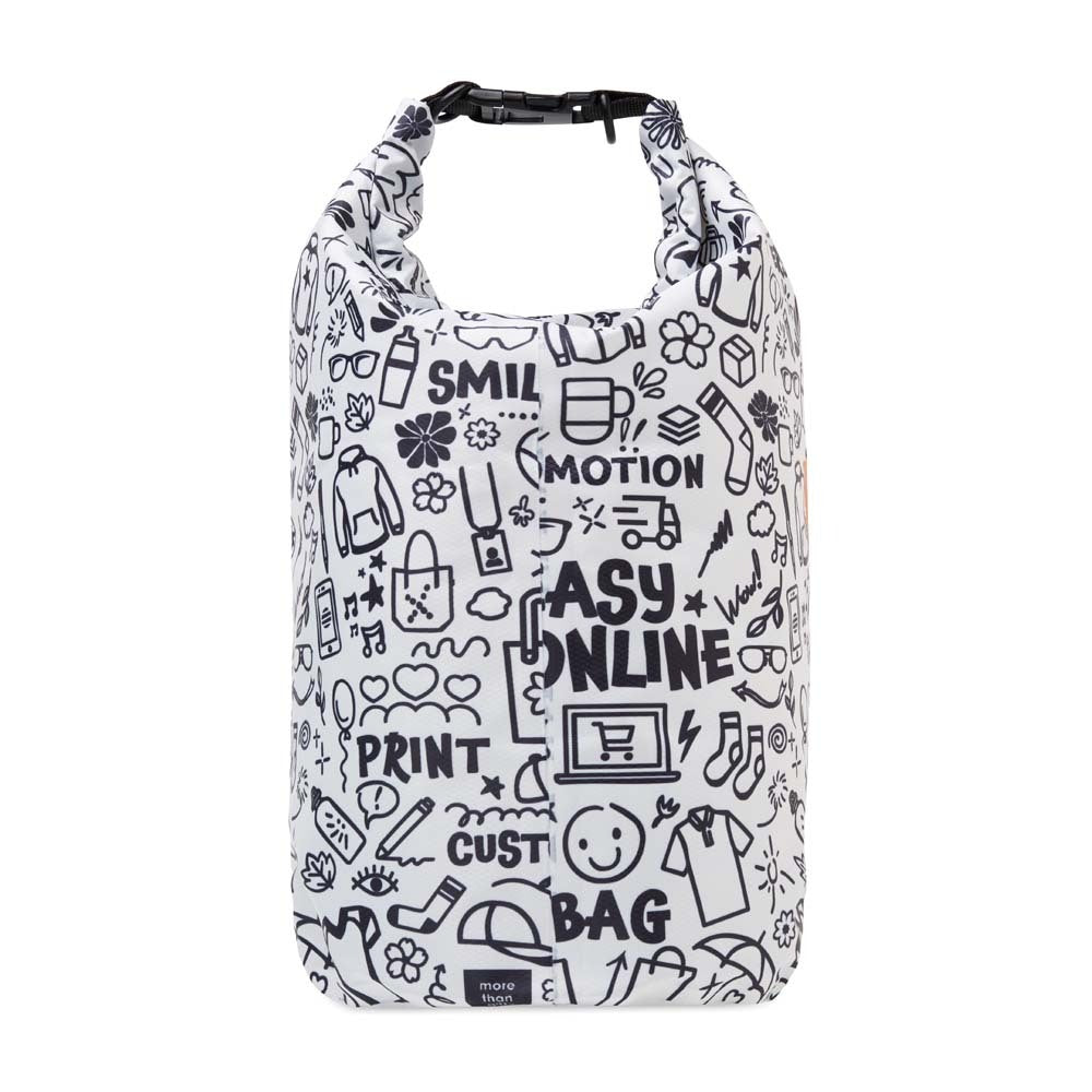 Valmorel | Sac étanche de 10 L en tissu ripstop RPET, design à 360°.