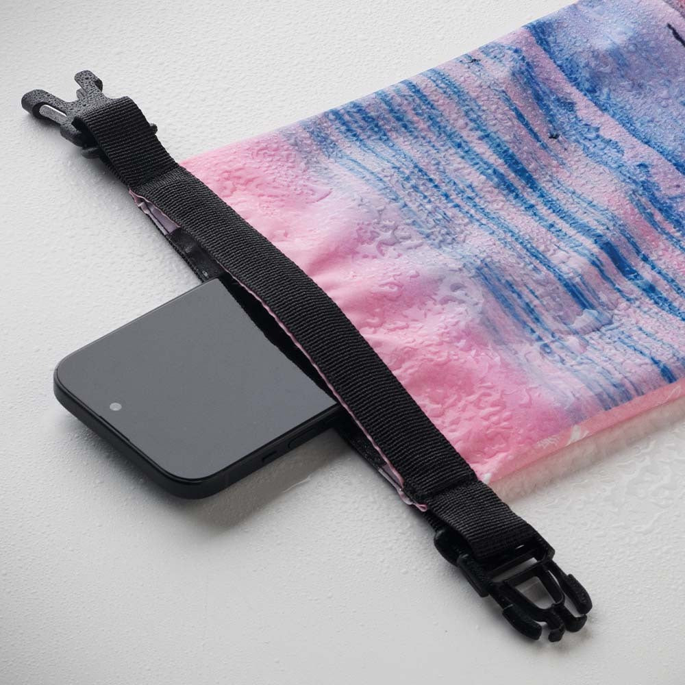 Isola 2000 | Sac étanche de 2 L en RPET avec fenêtre, design à 360°.