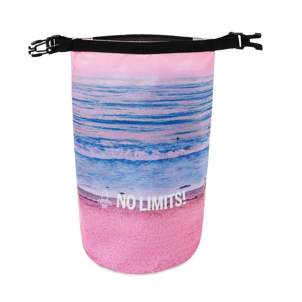 Isola 2000 | Sac étanche de 2 L en RPET avec fenêtre, design à 360°.