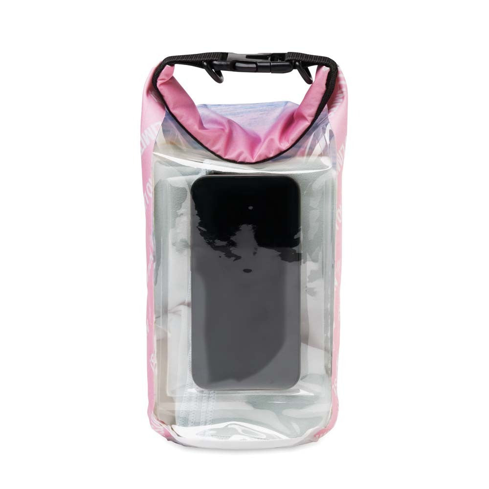 Isola 2000 | Sac étanche de 2 L en RPET avec fenêtre, design à 360°.