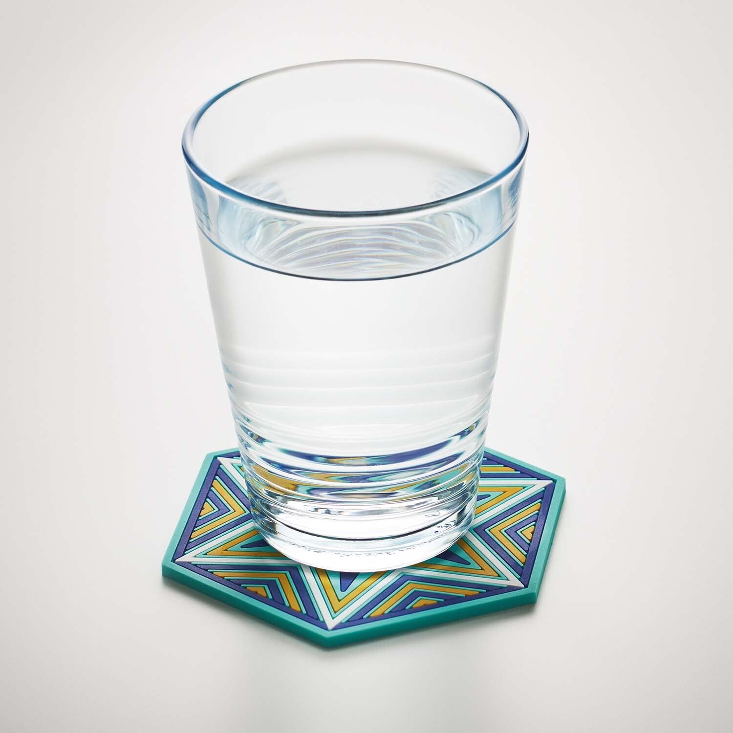 Porto Alegre | Sous-verre de forme personnalisée avec logo en couches de PVC