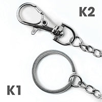 Montbéliard | Porte-clés en PVC de forme personnalisée selon votre design 3D