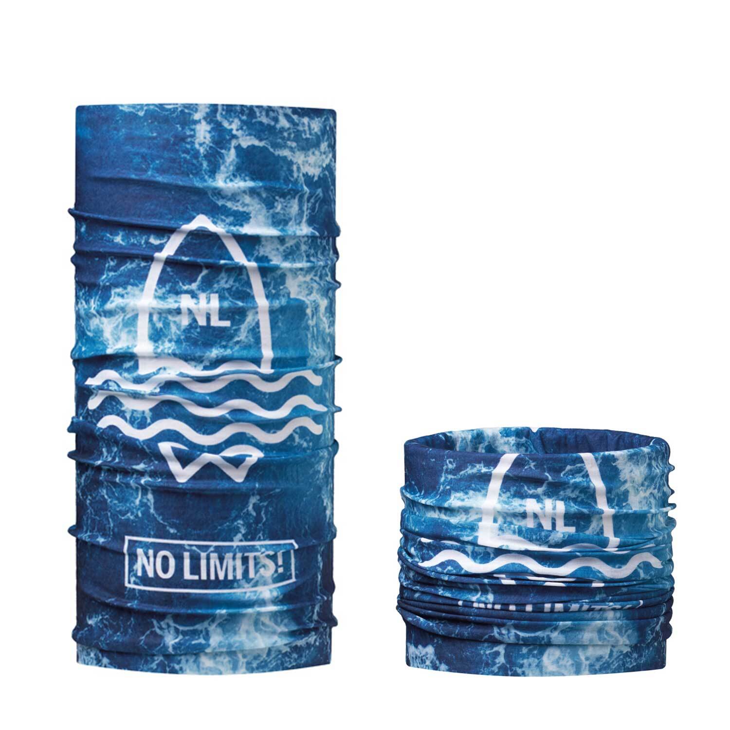 Rennes | Foulard multifonctions en REPREVE® avec impression sur l'ensemble de la surface.