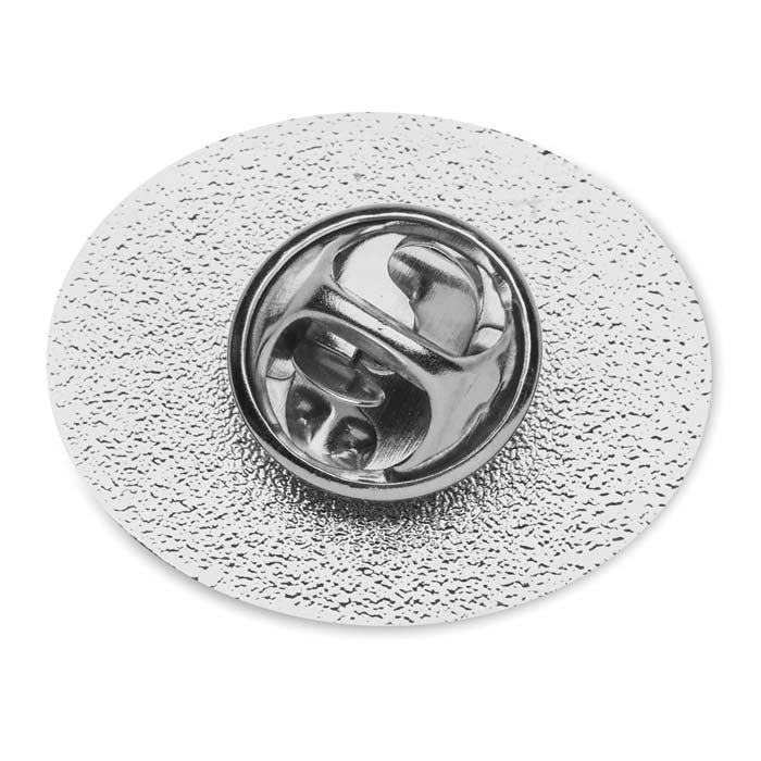 Cognac | Pins oval en métal avec doming