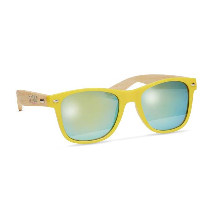 Combloux | Lunettes de soleil entièrement personnalisées en PC et bambou (UV400)