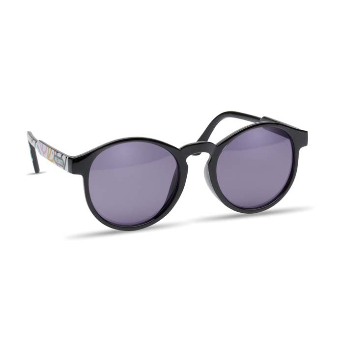 Paradiski | Lunettes de soleil rondes en PC entièrement personnalisées (UV400)