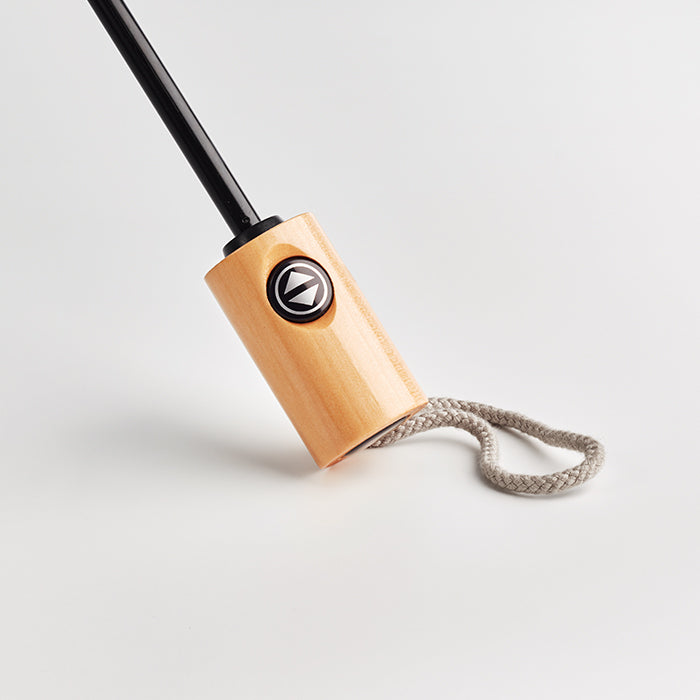 Vesoul | Parapluie coupe-vent. poignée bois et ouverture auto.⌀95cm/21″