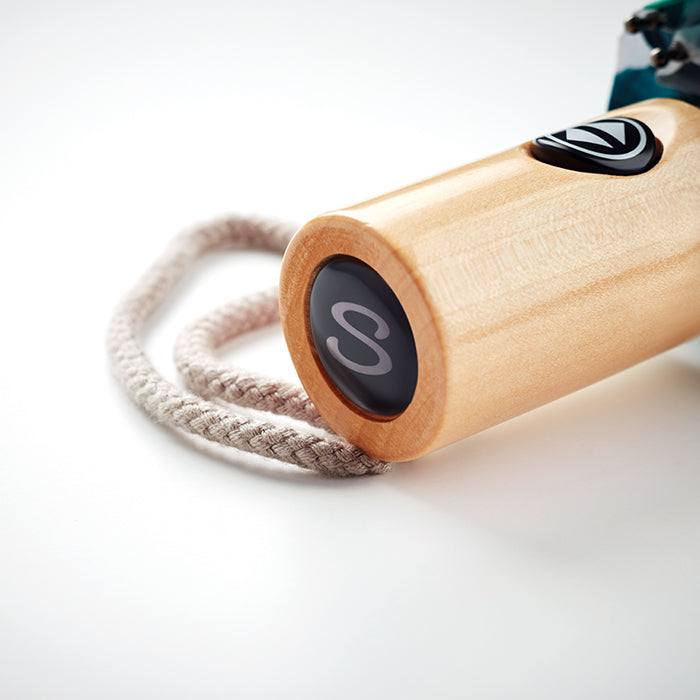 Vesoul | Parapluie coupe-vent. poignée bois et ouverture auto.⌀95cm/21″