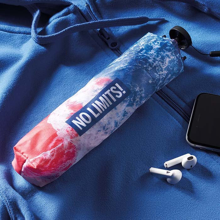 Alençon | ⌀90cm/19″ Parapluie de poche pliable léger (100gr).