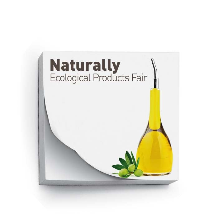 Trieste | Notes autocollantes imprimées de forme carrée (UE)