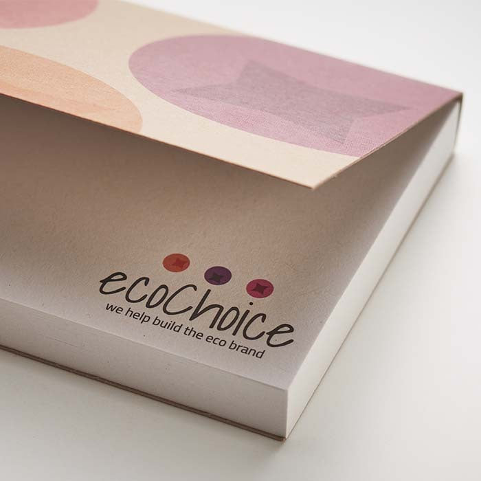 Bologne | Couverture souple en papier recyclé avec 100 notes autocollantes (fabriqué dans l'UE)