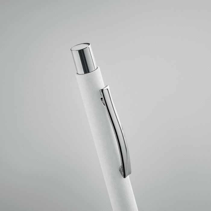 Wellington | Stylo à bille à bouton poussoir en papier recyclé