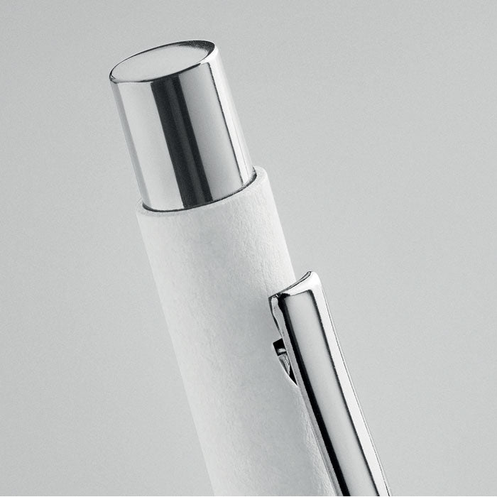 Wellington | Stylo à bille à bouton poussoir en papier recyclé