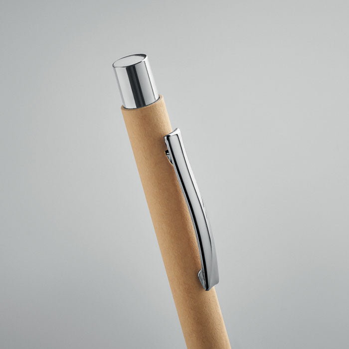 Wellington | Stylo à bille à bouton poussoir en papier recyclé