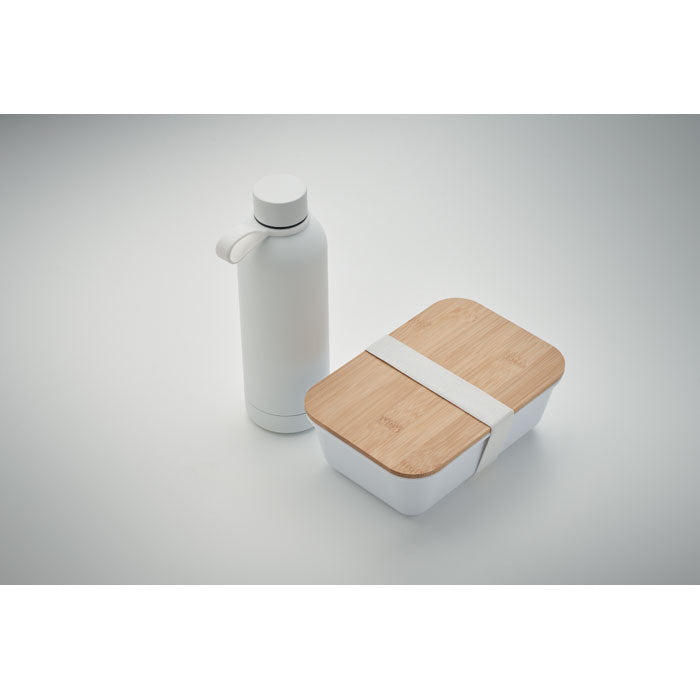 Québec | Set déjeuner bouteille et lunchbox personnalisable