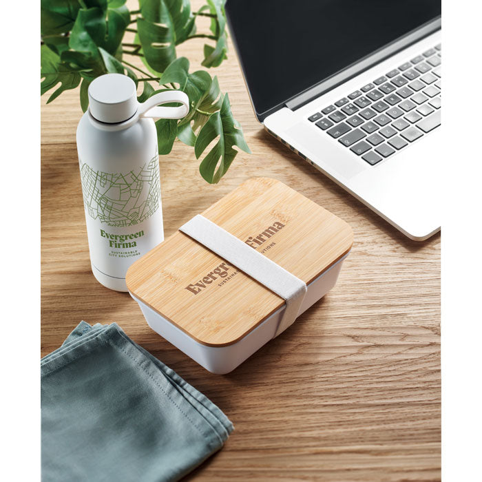 Québec | Set déjeuner bouteille et lunchbox personnalisable