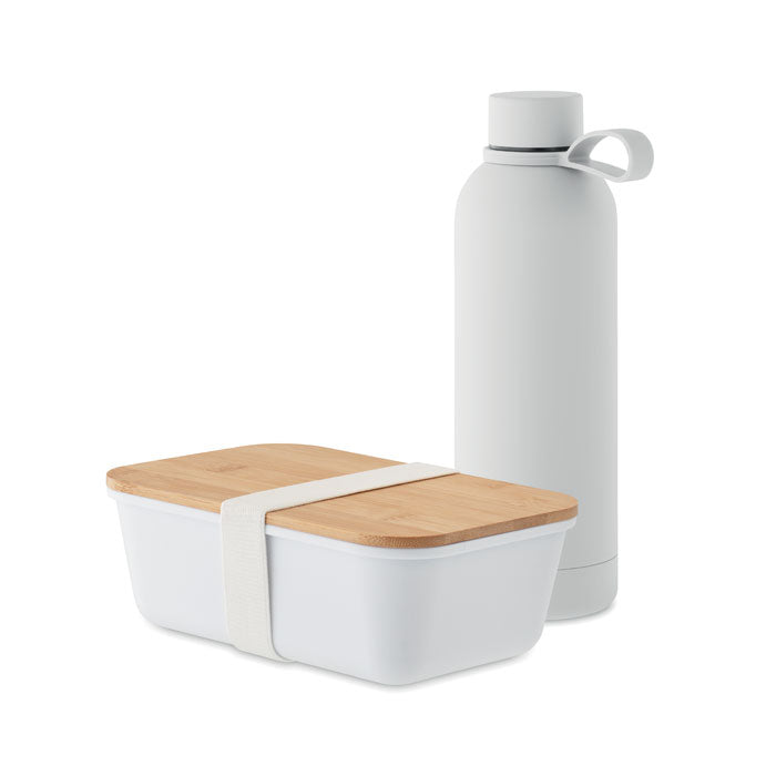 Québec | Set déjeuner bouteille et lunchbox personnalisable