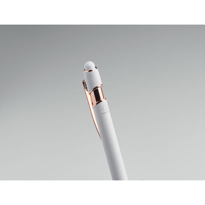 Atlanta | Stylo bille poussoir en aluminium recyclé