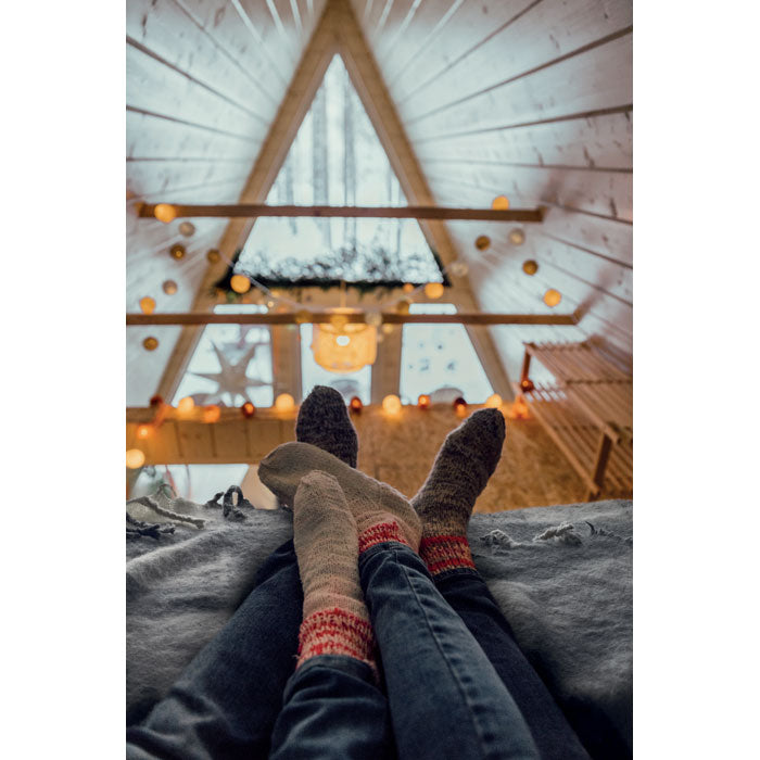 Francfort | Couverture en matériaux recyclés à frange