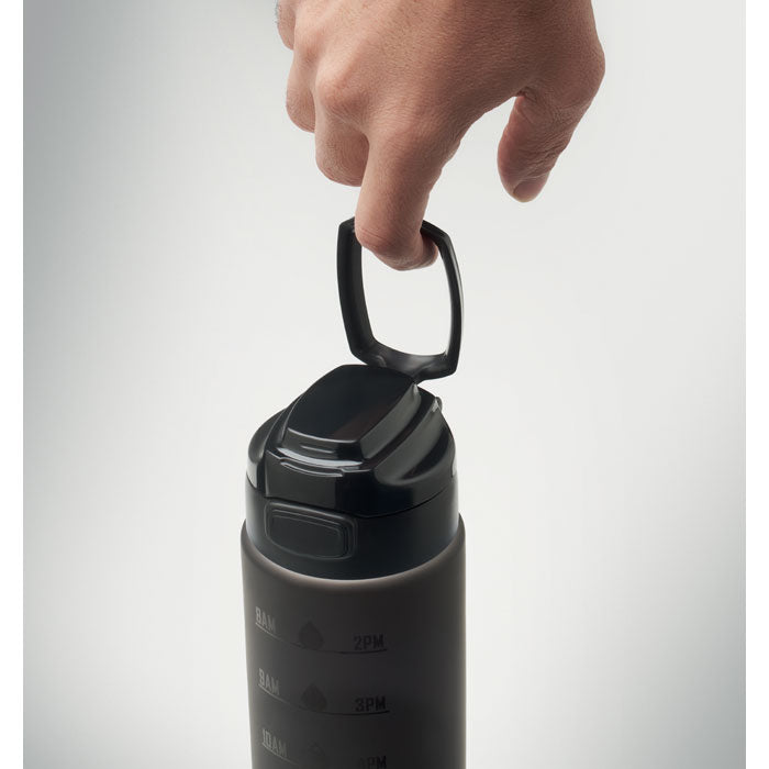 Marseille | Bouteille de sport, graduation temps/contenance