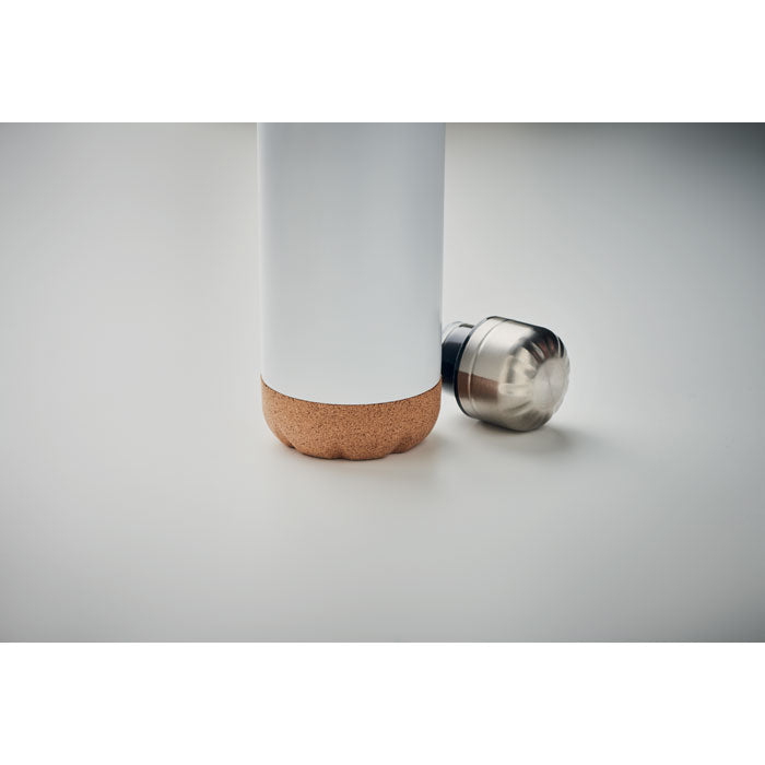 Saint-Omer | Bouteille acier inoxydable à personnaliser avec base en li!ège