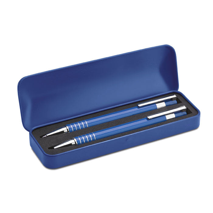 Doha | Set Stylo aluminium étui en métal