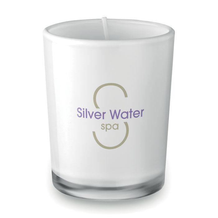 Sucre | Bougie pot en verre